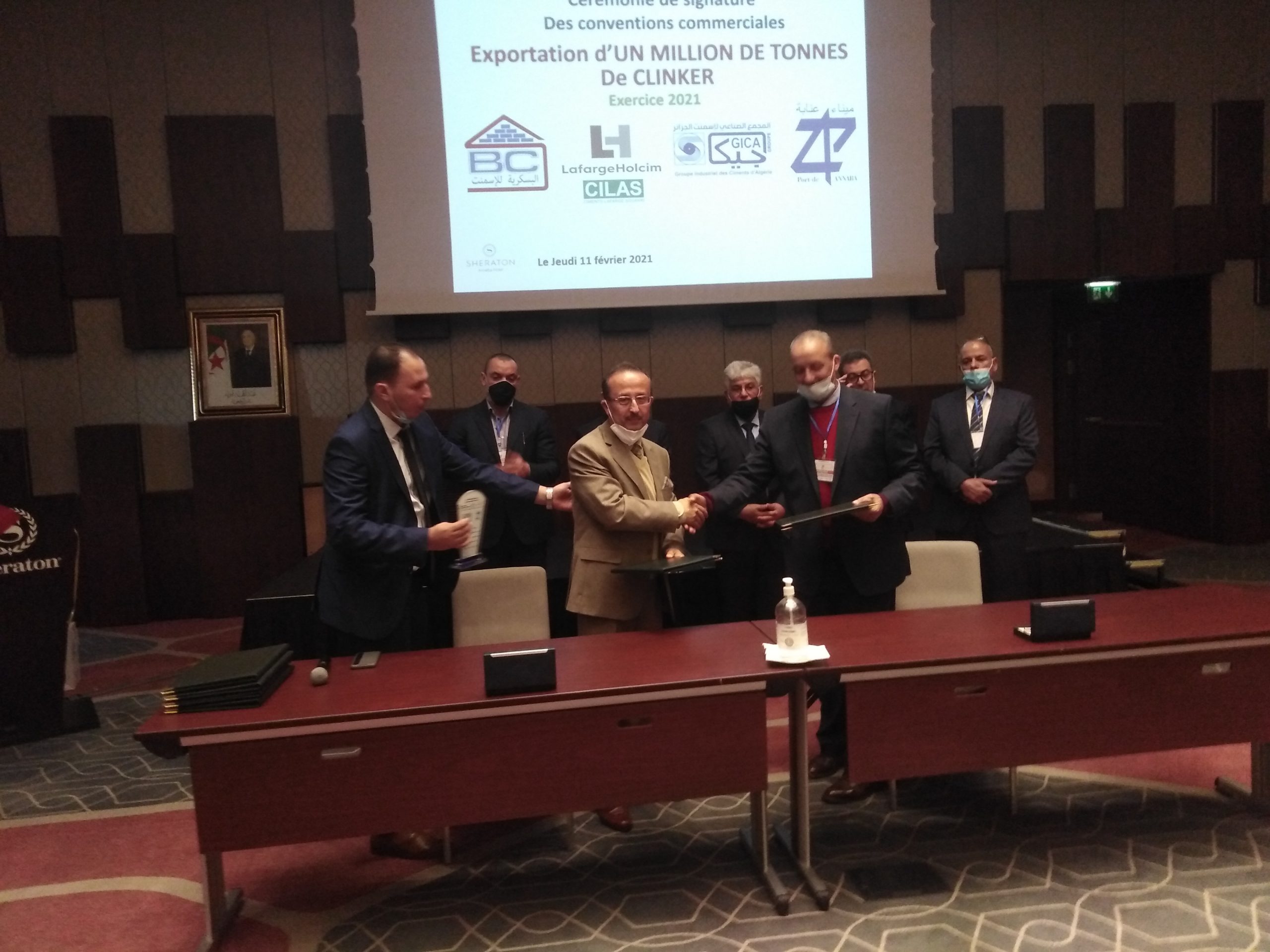 Entreprise portuaire d’Annaba : 3 conventions pour exporter 1,2 million de tonnes de clinker