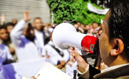 Sit-in des travailleurs de la santé : Ils réclament les arriérés de la prime covid-19