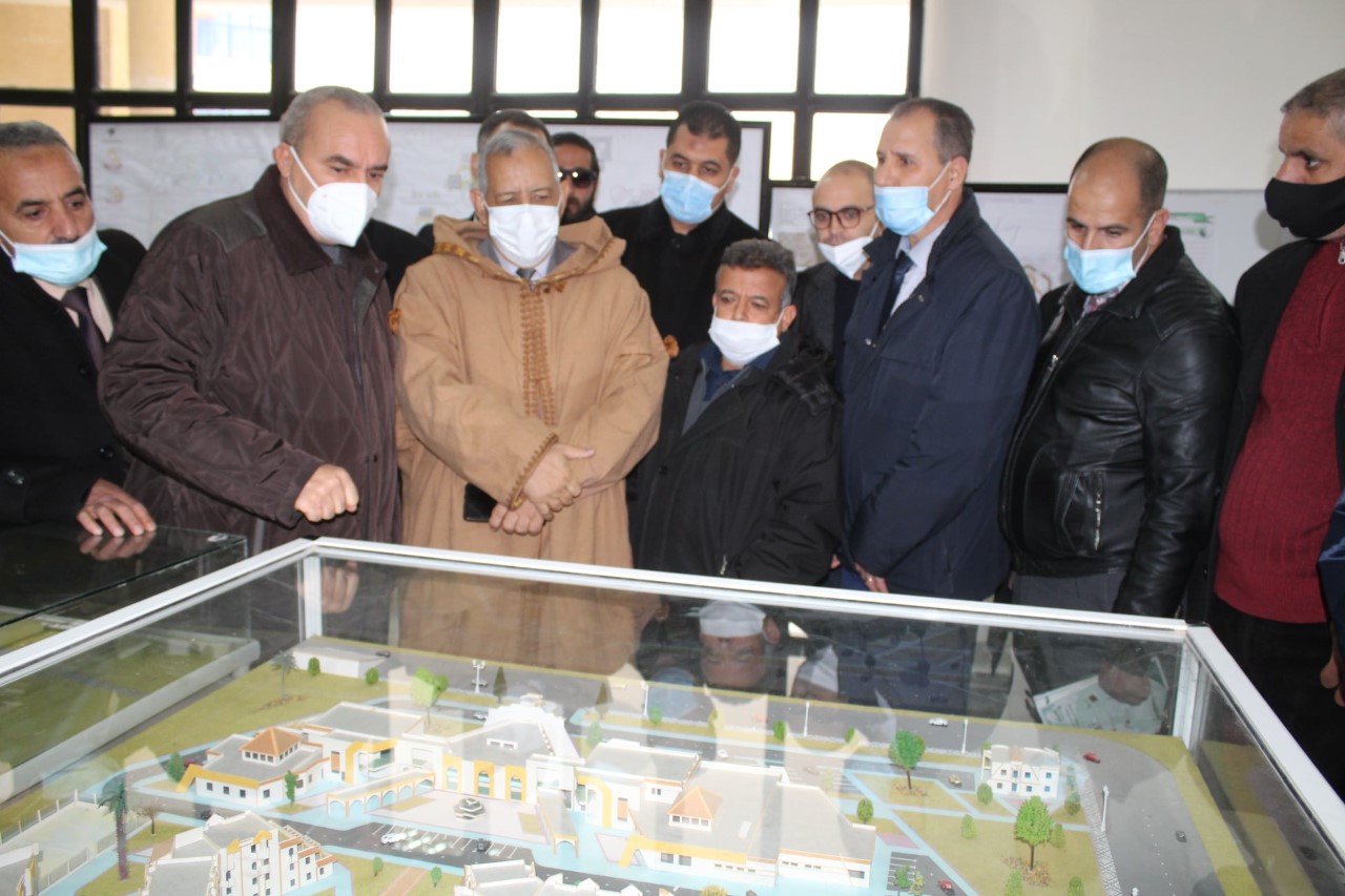 Tébessa : Visite du wali au pôle universitaire Boulhef Dir