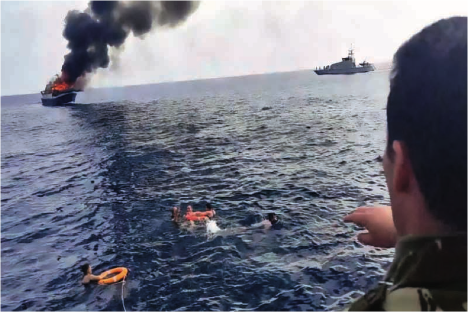 Annaba : Cinq marins-pêcheurs sauvés par les gardes-côtes