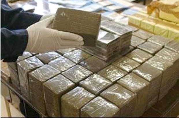 CHELGHOUM LAÏD : Saisie de 440 grammes de kif traité