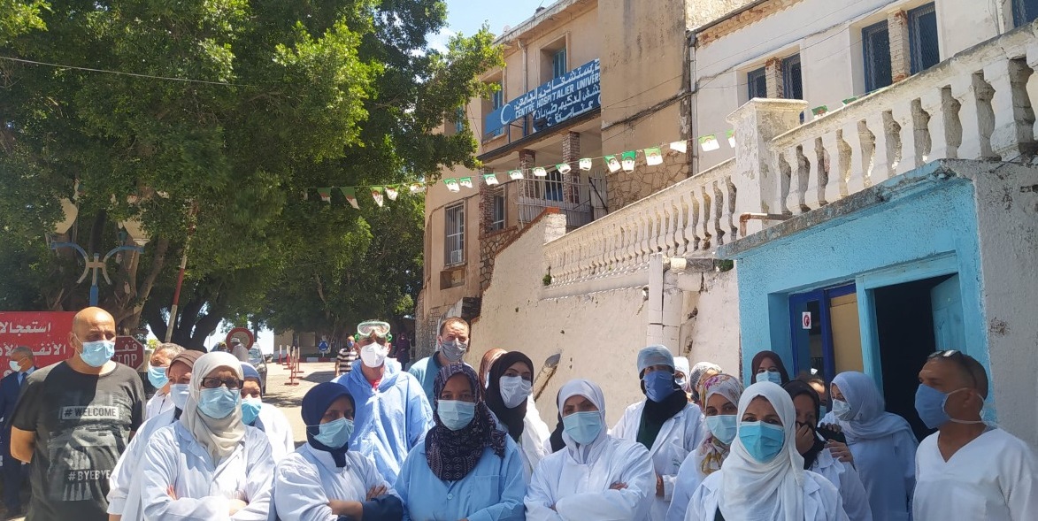 Pour non payement de salaires : Sit-in des travailleurs de l’hôpital  Dorban