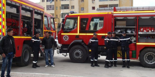 INTEMPERIES A GUELMA : 7 occupants de véhicules secourus par les sapeurs-pompiers