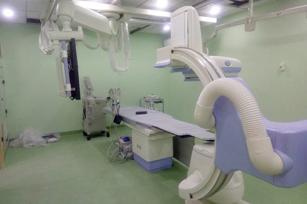 Service cardiologie de l’hôpital  Ibn Sina : La salle de cathétérisme remplacée