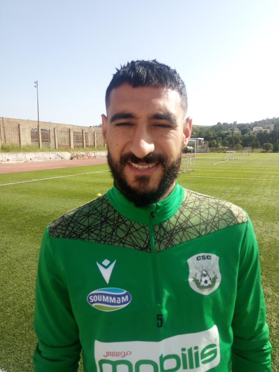 CSC/ Mebarakou (libéro des vert et noir) à Le Provincial : “On espère réaliser une bonne phase retour”