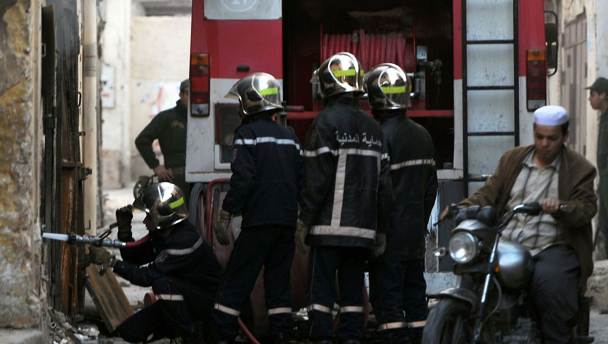 El Hadjar : Un pompier meurt en intervention sur un incendie