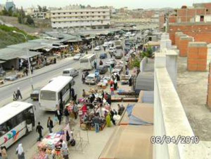 Marché du boulevard du Volontariat à Guelma : Il sera détruit et remplacé par un centre commercial