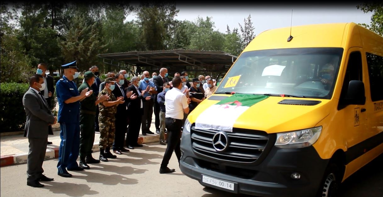 TEBESSA : 16 nouveaux bus pour le ramassage scolaire
