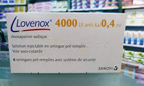 Rareté des anticoagulants : Disparition du Lovenox des officines