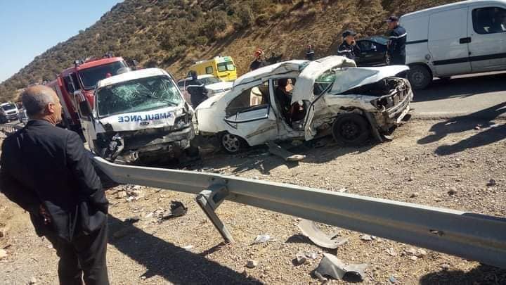 ACCIDENT DE LA ROUTE A BATNA : Trois personnes décédées et 2 blessés graves