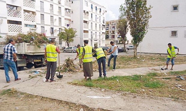 Cité du 13 Mai Annaba : Une vaste campagne de nettoiement entamée