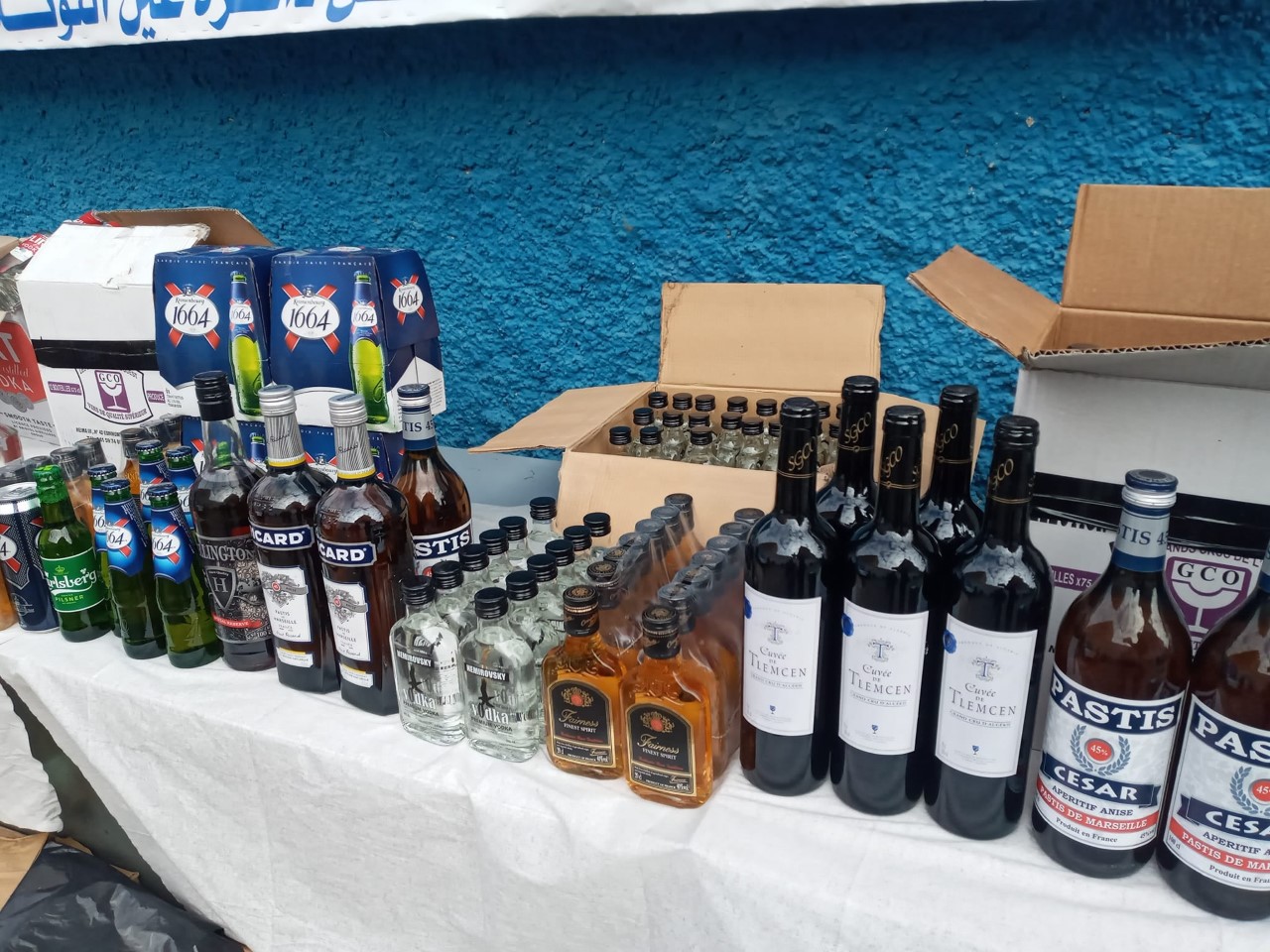 BATNA : Découverte d’une distillerie de liqueurs à Ain-Touta