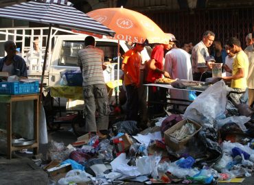 Marché Bousalem à GUELMA : Décharge à ciel ouvert