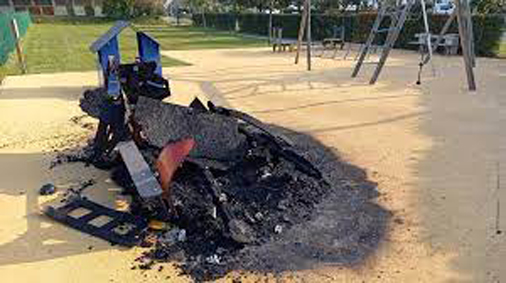 El Bouni : Des enfants incendient une aire de jeux