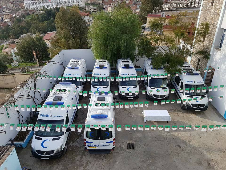 TÉBESSA : Distribution de 6 ambulances aux EPH