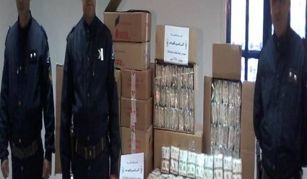 OUM EL BOUAGHI: Saisie de 3.720 sachets de tabac à chiquer contrefait