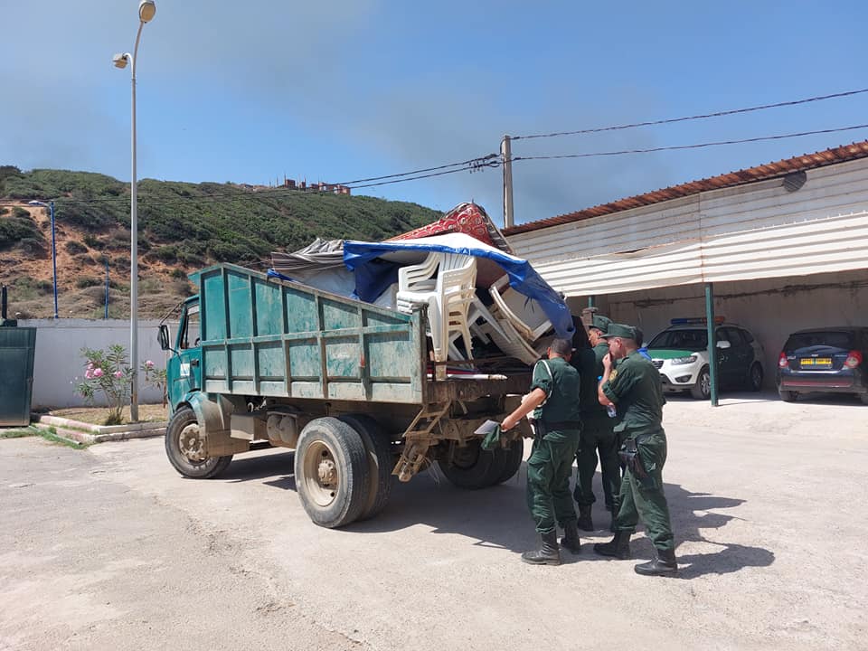 Plages de SKIKDA : Opération coup de poing contre les squatteurs