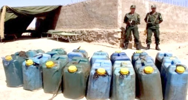 Contrebande à El-Tarf :  Saisie de 8.000 litres de carburants