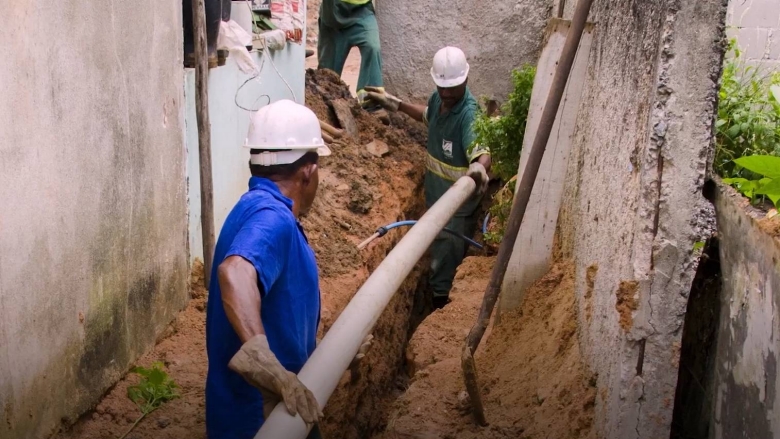 CITE BEAU SEJOUR A EL-KHROUB :  Enfin, les travaux du réseau d’égouts entamés