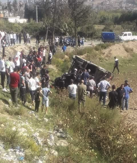 Renversement d’un camion-poubelle à Msiouen 2 :Un éboueur mort et quatre blessés