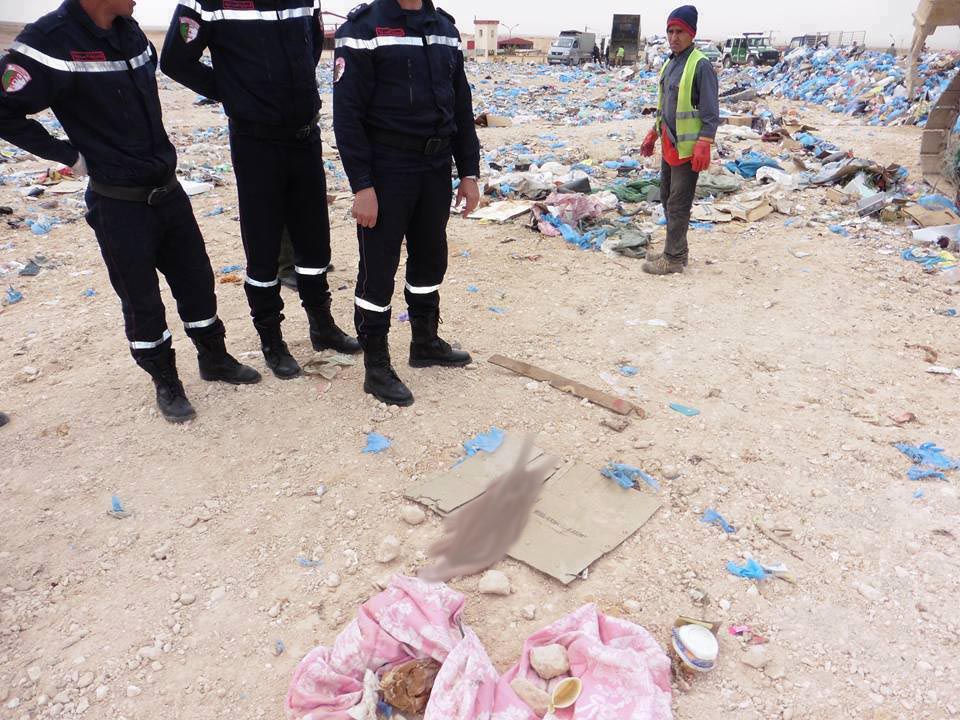 GUELMA : Un nouveau-né trouvé dans une décharge publique  