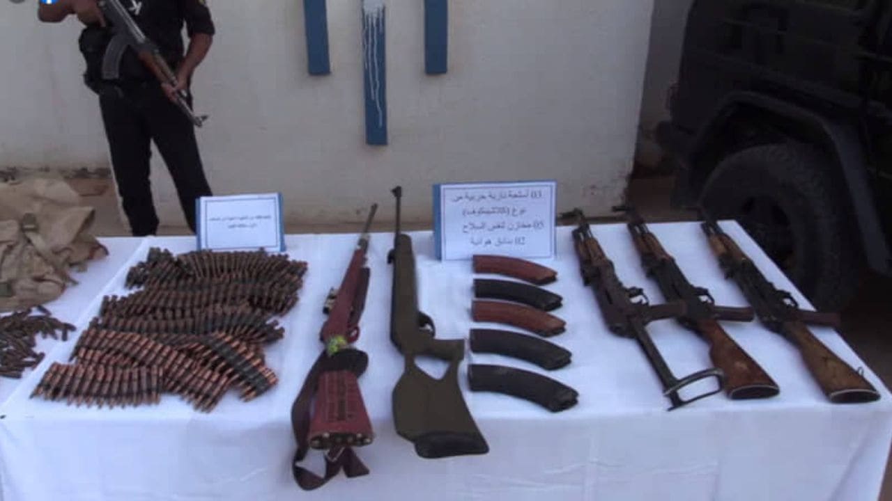 TEBESSA : Saisies de drogue, d’armes à feu et de fausse monnaie