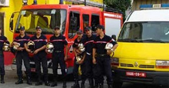 PROTECTION CIVILE D’OUM EL BOUAGHI : Lutte contre les grandes catastrophes naturelles