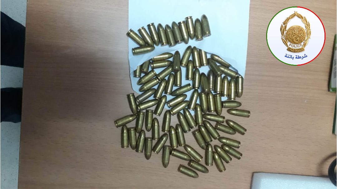 BATNA : 6.000 cartouches d’armes à feu saisies
