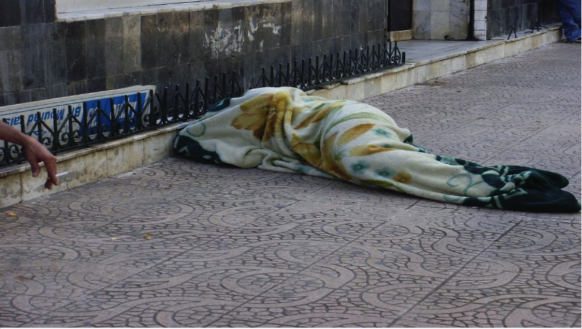 Skikda : Les sans-abris face à la rigueur de l’hiver