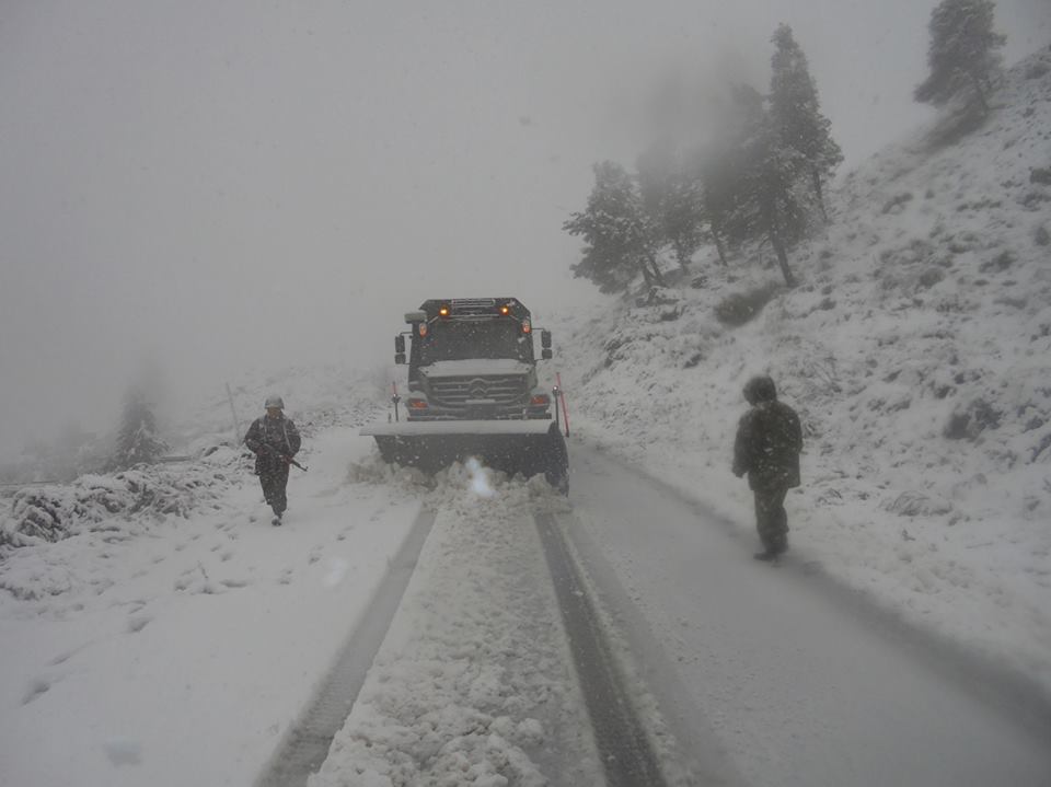 Chutes de neige à Constantine : Des effondrements de maisons et des établissements scolaires fermés…