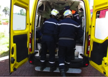 Cite Sidi Salem : Un vieil homme chargé par une vache en furie