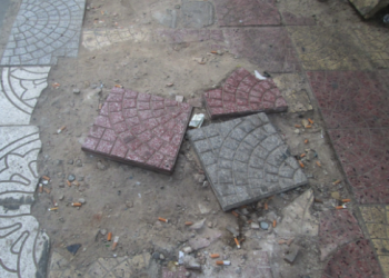 CITE PLAINE OUEST : L’éclairage public réalisé, les trottoirs restent à faire