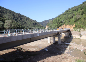 El Ancer : Le pont de Lemlaki à 90% fini