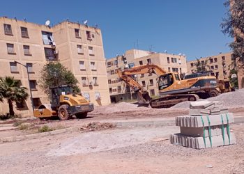 Squat des trottoirs à OUM EL-BOUAGHI : Les matériaux de construction polluent l’atmosphère