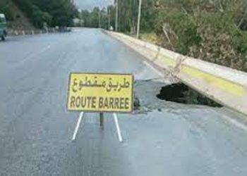 RN43 À JIJEL : Des tronçons fermés à la circulation