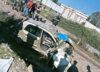 Collision entre un train et une voiture : 3 blessés à El Kalitoussa