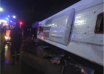 Il transportait des supporteurs de l’USM An: Un mort et 57 blessés dans un accident de bus