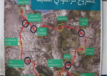 Le tramway d’Annaba : Campagne de désinformation sur les réseaux sociaux