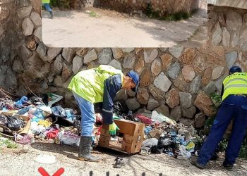 Intervention de l’EPIC Annaba Propre : Nettoyage et sensibilisation aux déchets commerciaux
