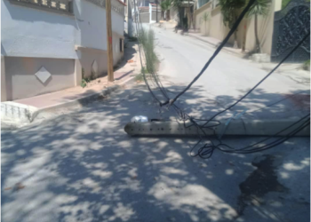 Accident de camion à Medjez ghassoul : Coupure d’électricité et dommages matériels