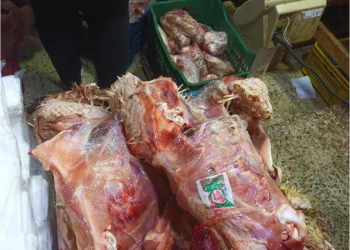 Inspection des marchés de proximité : Saisie de plus de 3,7 quintaux de viandes avariées