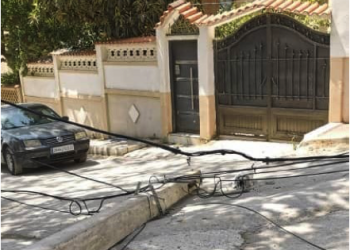 Un camion percute un poteau électrique : Coupure de courant à Oued Forcha 3