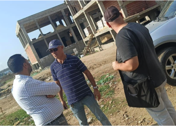 Cité 1er Mai : Visite d’inspection au projet de complexe scolaire