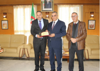 Rencontre officielle : Le wali reçoit le nouveau président de la Ligue de wilaya de football