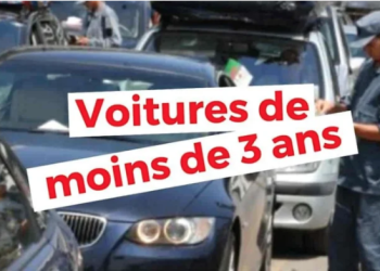 Véhicules importés de moins de trois ans : Levée du gel des immatriculations