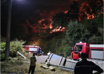 Incendie à Seraïdi : 18 camions et 60 pompiers mobilisés