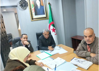 Séance de travail à Draâ Errich : Assainissement foncier 