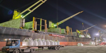 Port d’Annaba : Chargement de 38.300 T de ciment blanc  