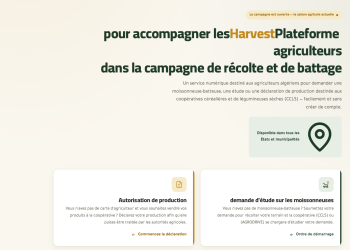 Oum El-Bouaghi : Plateforme salutaire pour les agriculteurs 