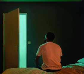 Quand l’écran devient peinture : Abdelhak Benallou explore un monde clair-obscur 